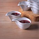 Ver imagem 2 de Conjunto com 6 Molheiras Oval Orgânico New White 8x6cm 40ml