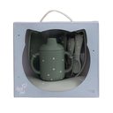 Ver imagem 2 de Kit Alimentaçao 6 Peças Premium Silicone Verde - Petit Pia