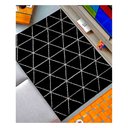 Ver imagem 1 de Tapete para Sala Art 150 x 200cm Estampado Desenho 11 Preto