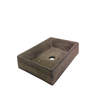 Cuba de Apoio Banheiro Concreto Pia Rústica Cimento Pedra Zh003cm - 1