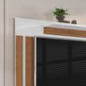 Painel Para TV 42 Polegadas Catar Várias Cores JM3 Móveis Branco/Freijó - 12