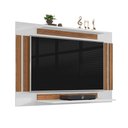 Ver imagem 4 de Painel Para TV 42 Polegadas Catar Várias Cores JM3 Móveis Branco/Freijó