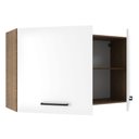 Ver imagem 7 de Armário Aéreo Multiuso 120cm 2 Portas Rustic/branco Agata Madesa Rustic/branco