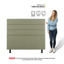 Ver imagem 5 de Cabeceira Cama Box Casal Queen Size Malik 160cm Sintético Bege - Abmaza