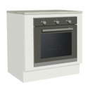 Ver imagem 1 de Balcão para Forno de Embutir 80 X 60 Cm com Tampo Branco Agata, Glamy, Stella Madesa Branco