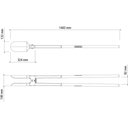 Ver imagem 3 de Cavadeira Articulada Tramontina em Aço com Cabo de Madeira 120 Cm e Batente em Polipropileno Tramont
