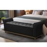 Baú para Quarto Cama Box Queen Size Couro Sintético Estofado:1821 - 1