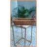 Cesta Retangular em Vime com Alça 35x30x8cm - Mundiart - 2