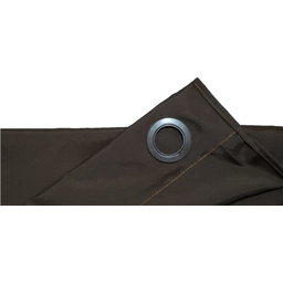 Cortina Oxford Marrom Uma Folha Sala/quarto 150x180 Fabritex - 2