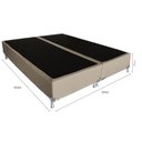 Ver imagem 2 de Base Box King 193x203x37cm Probon