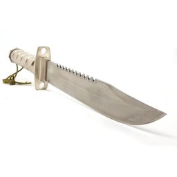 Faca Esporte Com Bainha Tipo Rambo,aço,bússola - 4