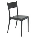 Ver imagem 6 de Cadeira Plastica Monobloco Diana Preta