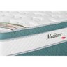 Cama Box Queen: Colchão Molas Herval MasterPocket Ensacadas Meditare + Base Courano Branco CRC( - 5