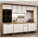 Ver imagem 1 de Cozinha Completa 13PTS 1GAVS c/Tpo Madalena Cinamomo/Off White