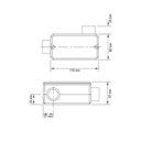 Ver imagem 3 de Condulete Fixo 1" Tipo Lr com Tampa com Rosca Npt e com Pintura Eletrostática a Pó