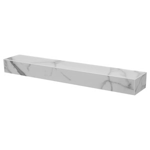 Prateleira em Porcelanato 60x10 Branco Carrara