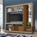 Ver imagem 1 de Estante para TV até 50 Polegadas 2 Portas 200cm Frizz Madetec