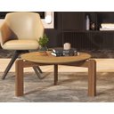 Ver imagem 3 de Mesa de Centro Sala de Estar Decoração Pés Madeira Áustria Canela