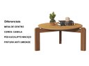 Ver imagem 4 de Mesa de Centro Sala de Estar Decoração Pés Madeira Áustria Canela