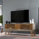 Ver imagem 1 de Rack para TV até 75 Polegadas 2 Portas 180cm Frizz 1.8 Madetec