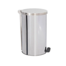 Lixeira em Aço Inox 50l Pedal Redonda - 1