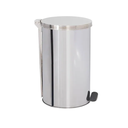 Ver imagem 1 de Lixeira em Aço Inox 50l Pedal Redonda