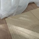 Ver imagem 7 de Tapete Artesanal Kilim Maya Marfim 50 x 70