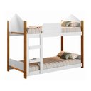 Ver imagem 3 de Mini Beliche Infantil Casa Samuel Branco