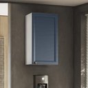 Ver imagem 1 de Armário 41cm 1 Porta Yescasa Unna Branco/Azul