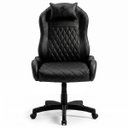 Ver imagem 2 de Cadeira Gamer Speed Ergonômica Reclinável Giratória Escritório Home Office Preto Total