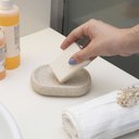 Ver imagem 6 de Saboneteira de resina oval areia - Oikos