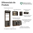 Ver imagem 4 de Armário de Cozinha Completa 270 cm Rustic/Cinza Vik Madesa 08