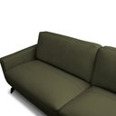 Ver imagem 7 de Sofá Decorativo Thalia 3 Lugares Sala de Estar 240cm Pés em Aço Couro Fendi G88 - Gran Belo