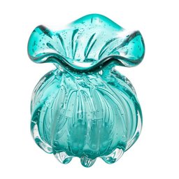 Vaso Wolff Italy de Vidro Tiffany 10cm x 11cm - 1