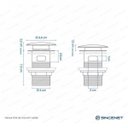 Ver imagem 2 de Válvula Click para Cubas Inox com Ladrão Bela Metais