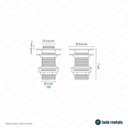 Ver imagem 2 de Válvula Click para Cubas 7/8" Metal Bela Metais