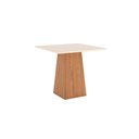 Ver imagem 6 de Conjunto Mesa de Jantar Dora e 4 Cadeiras Bella Henn - Nature/off White/linho