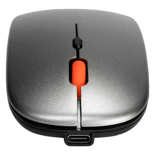 Mouse sem Fio Dual Mode Cinza Oex Ms603 | MadeiraMadeira