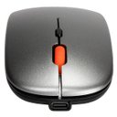 Ver imagem 3 de Mouse sem Fio Dual Mode Cinza Oex Ms603