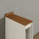 Ver imagem 5 de Balcão Porta Toalha 20cm 100% MDF Fineze Bege/Areia/Cinamomo