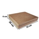 Ver imagem 4 de Caixa para 08 Óculos Flocada em Preto Josely Flocados