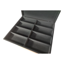 Ver imagem 2 de Caixa para 08 Óculos Flocada em Preto Josely Flocados