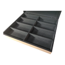 Ver imagem 3 de Caixa para 08 Óculos Flocada em Preto Josely Flocados