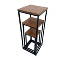 Ver imagem 1 de Kit Mesas Mesinhas Auxiliar Decoração Estilo Industrial MEZANINO FERRO E MADEIRA MINAS ARTE PRÓPRIA 