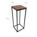 Ver imagem 2 de Kit Mesas Mesinhas Auxiliar Decoração Estilo Industrial MEZANINO FERRO E MADEIRA MINAS ARTE PRÓPRIA 