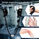 Ver imagem 2 de Puxador Triceps Corda Academia Pegada Anatomica Musculaçao Pulley Crossover Reforçado Mosquetao Trei