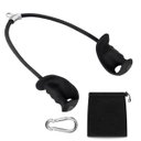 Ver imagem 7 de Puxador Triceps Corda Academia Pegada Anatomica Musculaçao Pulley Crossover Reforçado Mosquetao Trei