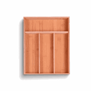 Suporte Talher de Bambu 33x25cm - Dolce Home
