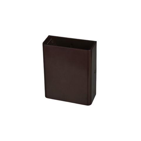 Kit 8 Arandela 2 Fachos Preta / Branca / Marrom Externa 3w - Marrom