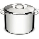 Ver imagem 1 de Caldeirão Tramontina Solar em Aço Inox Fundo Triplo com Tampa e Alças 28 cm 11,9 L